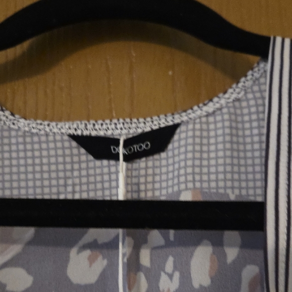 Chic NWT Leopard Print Open Front Poncho/kimono - Picture 3 of 6